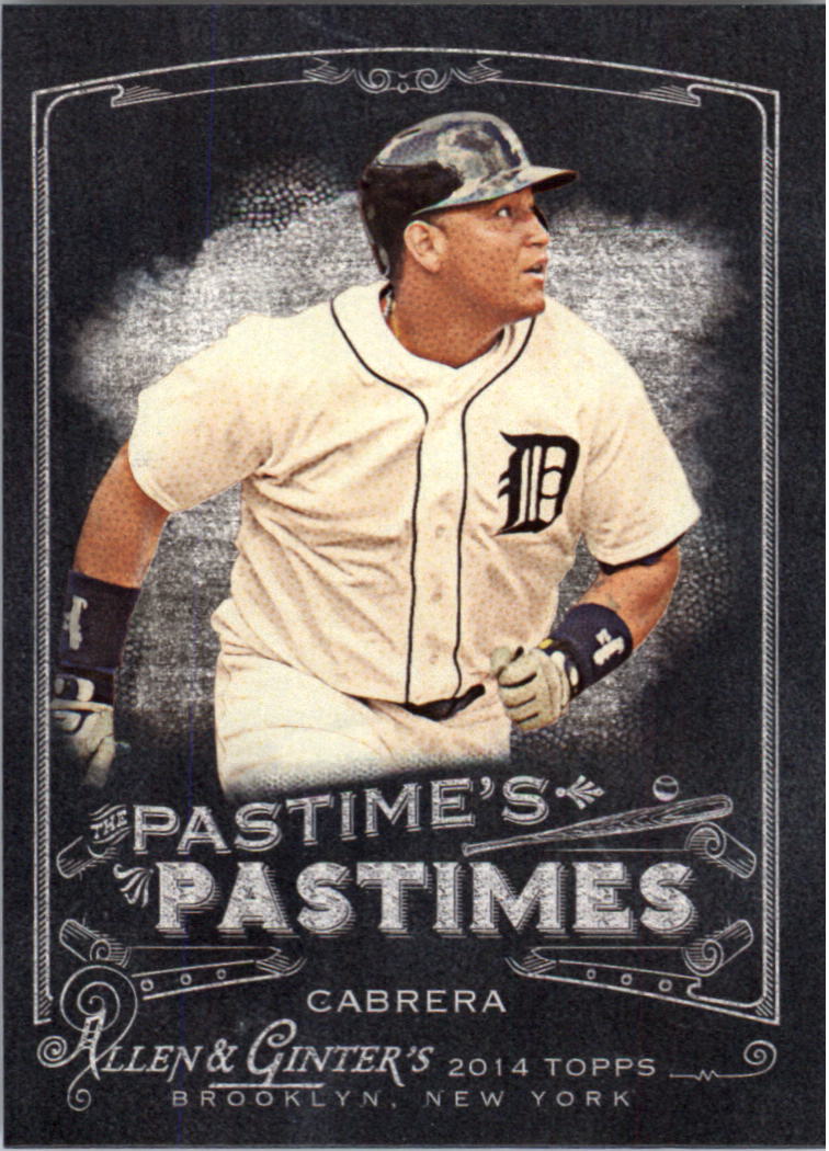 2014 Topps Allen and Ginter The Pastime's Pastime #PPMC Miguel Cabrera