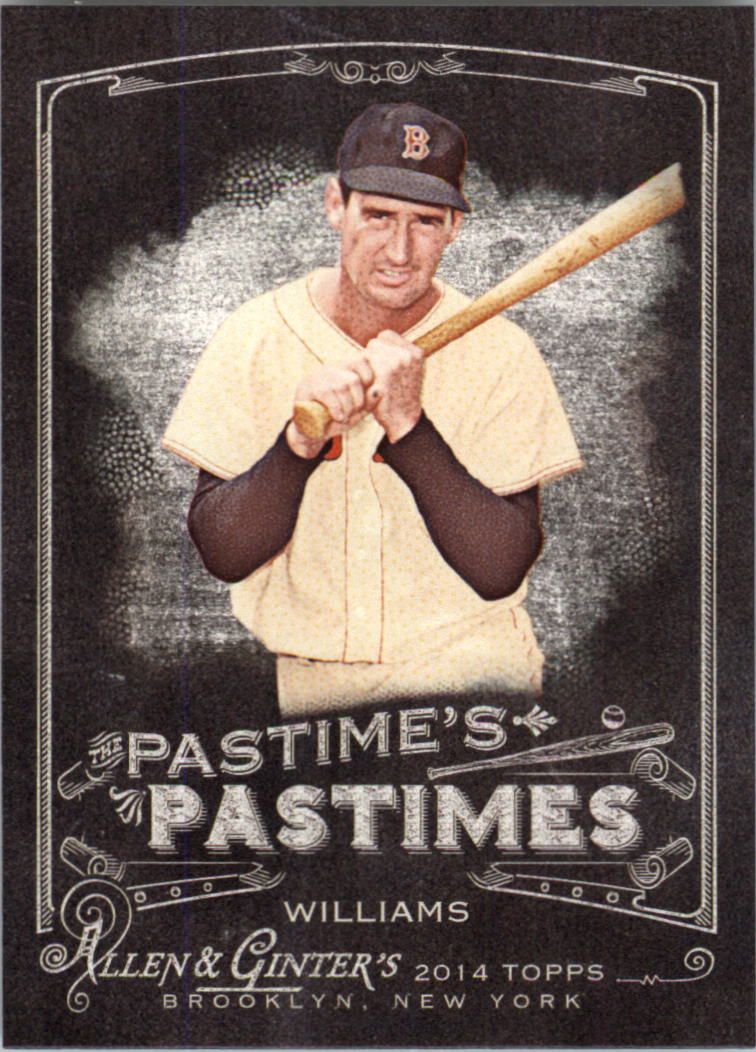 2014 Topps Allen and Ginter The Pastime's Pastime #PPTWI Ted Williams