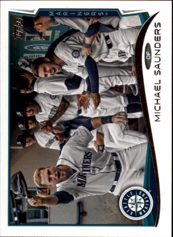 2014 Topps Mini #224 Michael Saunders