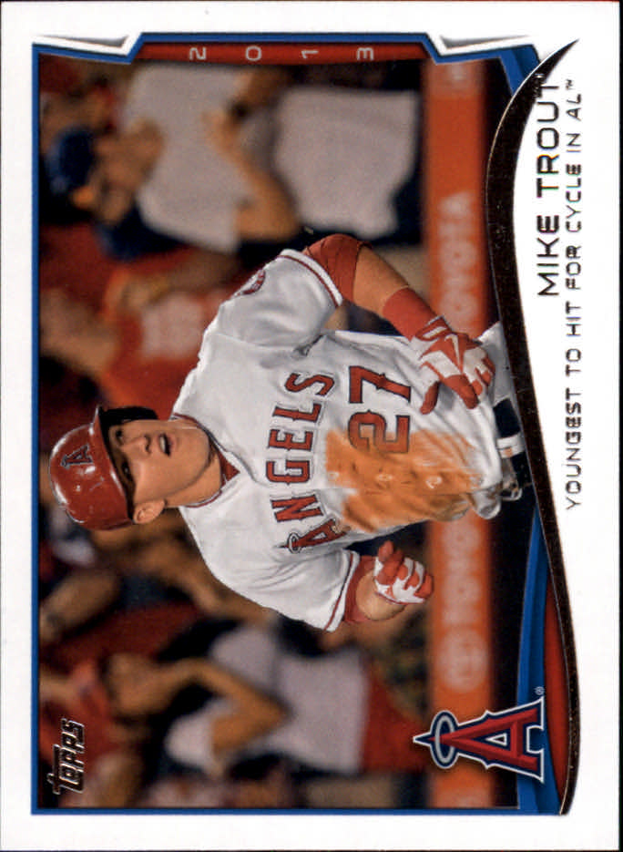 2014 Topps Mini #364 Mike Trout