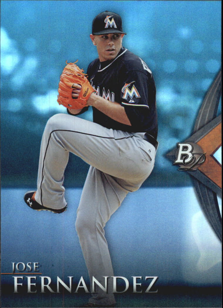 2011 Bowman Draft Chrome Prospects #BDPP29 Jose Fernandez NM-MT Florida  Marlins Baseball