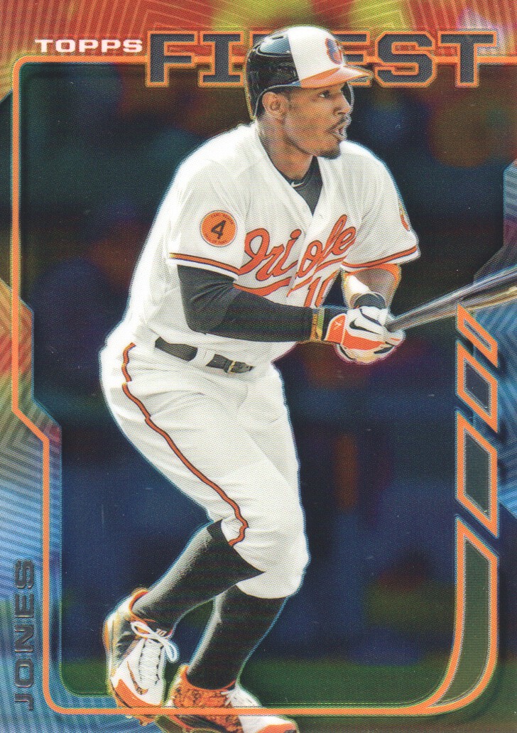 2014 Finest #58 Adam Jones on Fanatics Collect