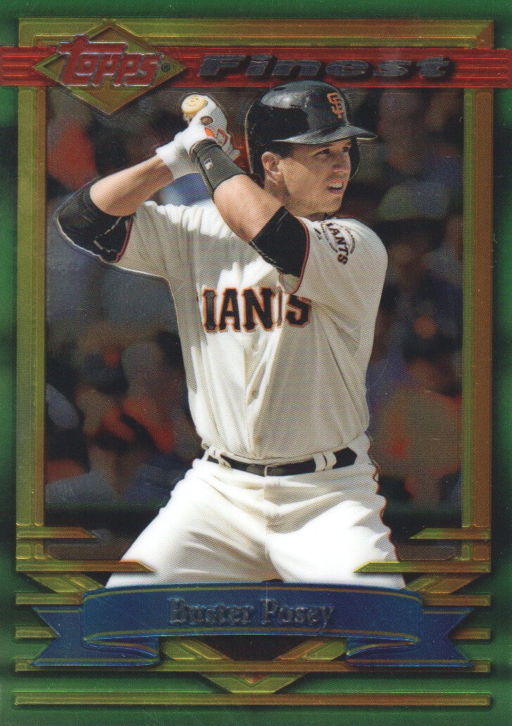 2014 Finest 94 Finest #94FBP Buster Posey