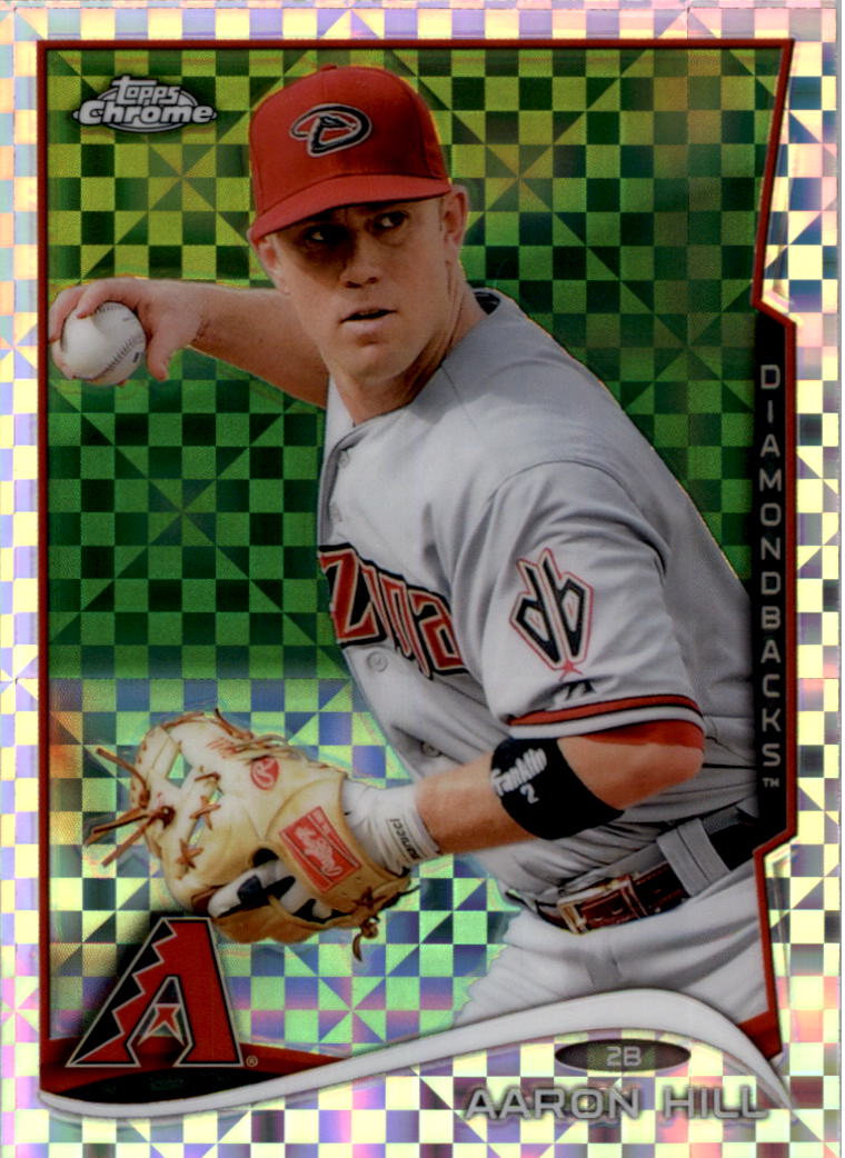 2014 Topps Chrome X-Fractors #217 Aaron Hill