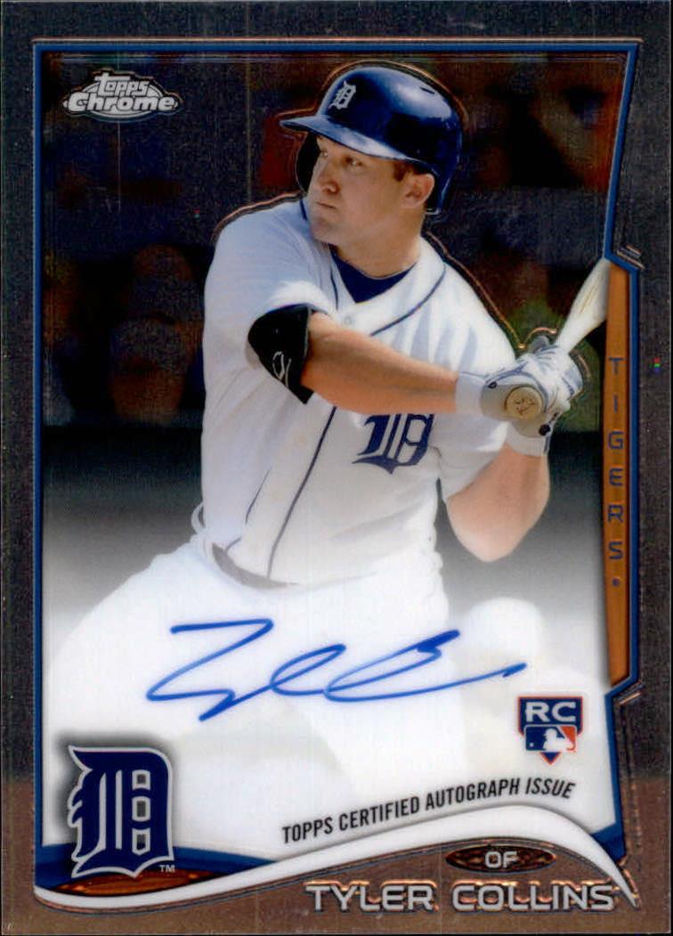 2014 Topps Chrome Rookie Autographs #59 Tyler Collins