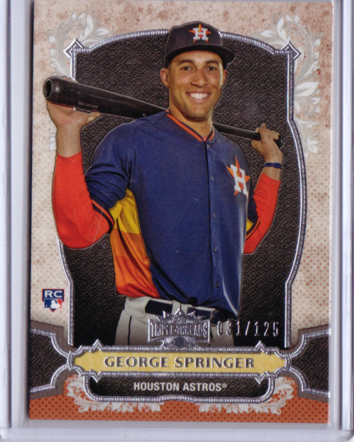 2014 Topps Triple Threads Amber #86 George Springer