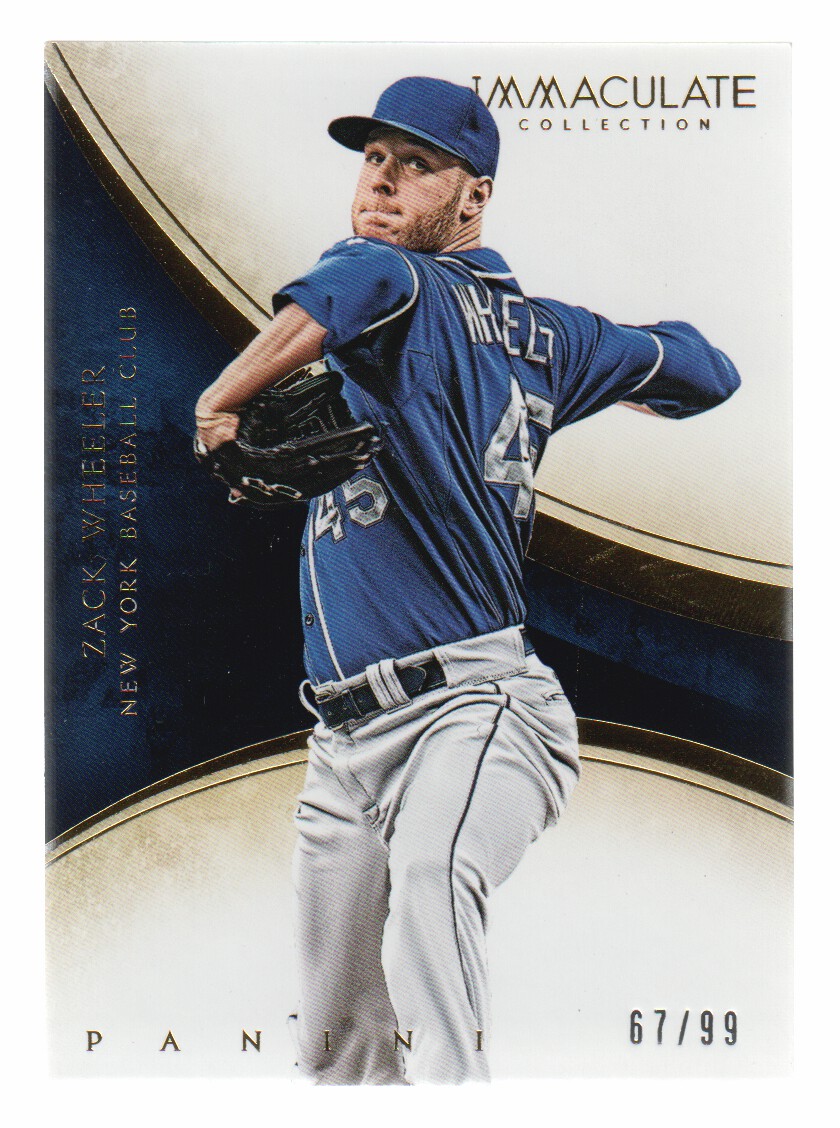 2014 Immaculate Collection #48 Zack Wheeler