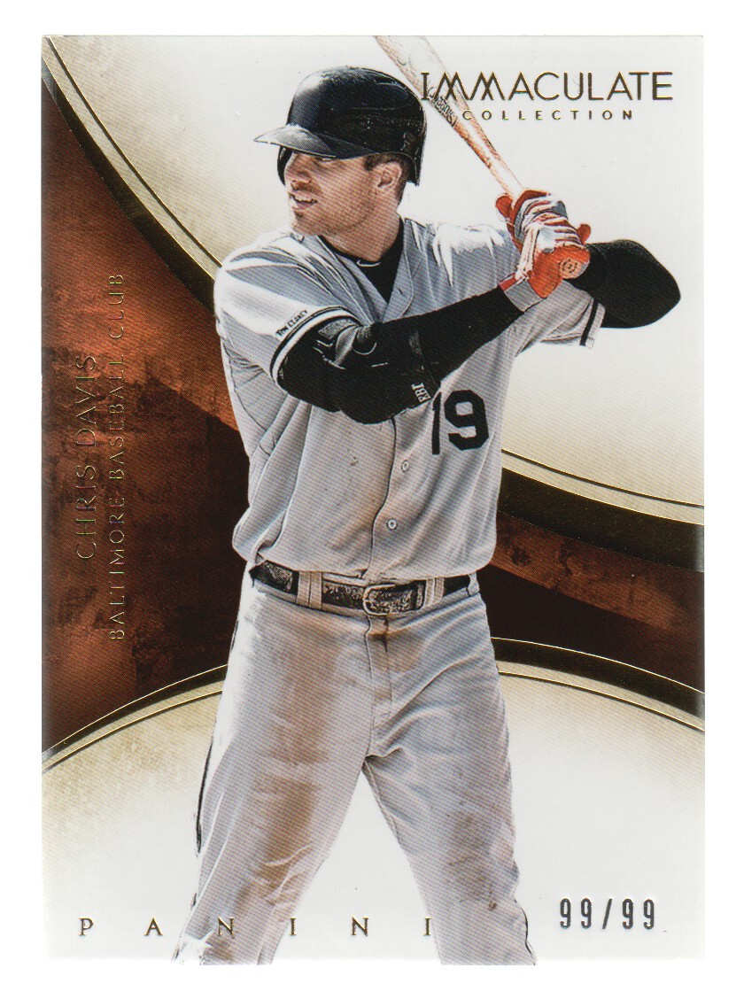 2014 Immaculate Collection #58 Chris Davis