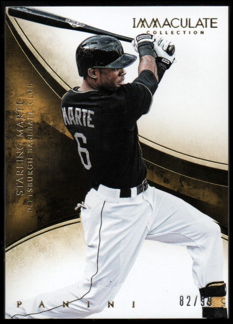2014 Immaculate Collection #81 Starling Marte