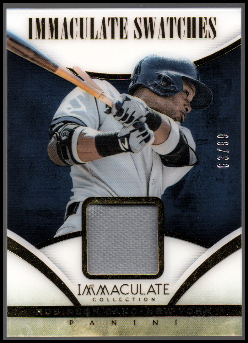 2014 Immaculate Collection Immaculate Swatches #14 Robinson Cano/99