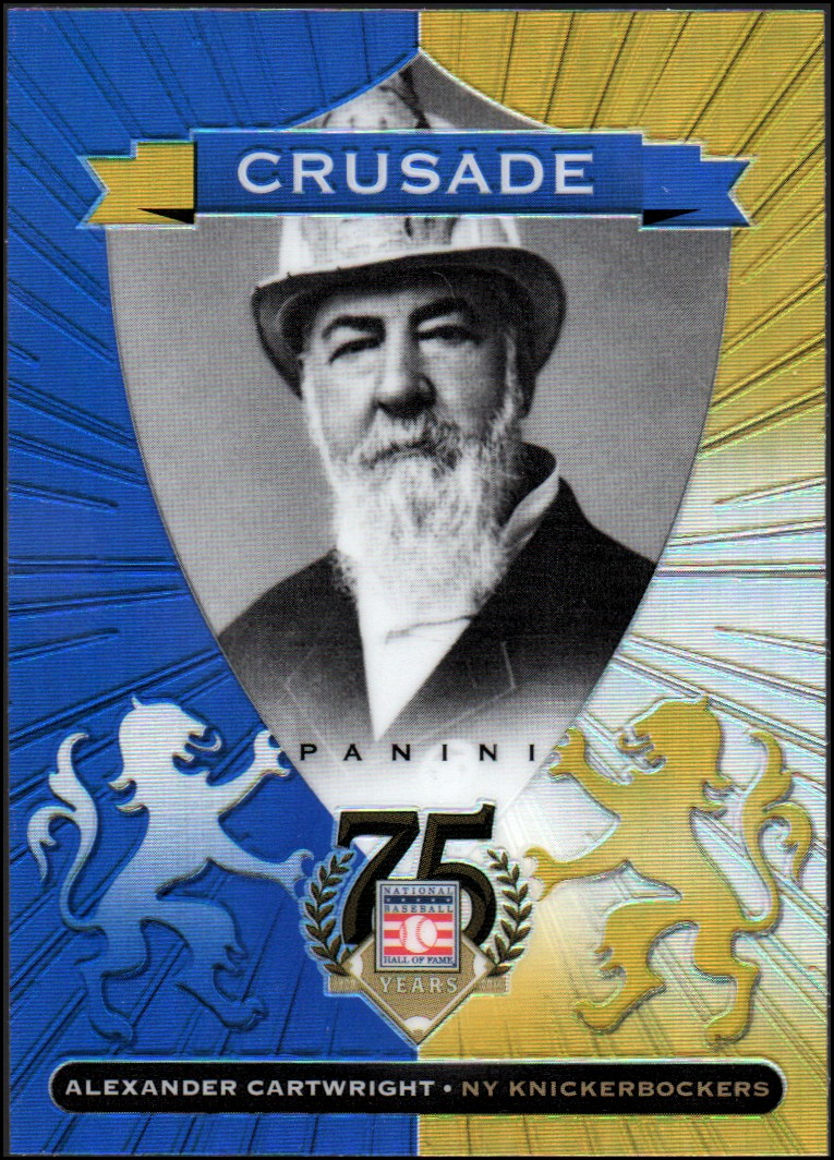 2014 Panini Hall of Fame Crusades #9 Alexander Cartwright