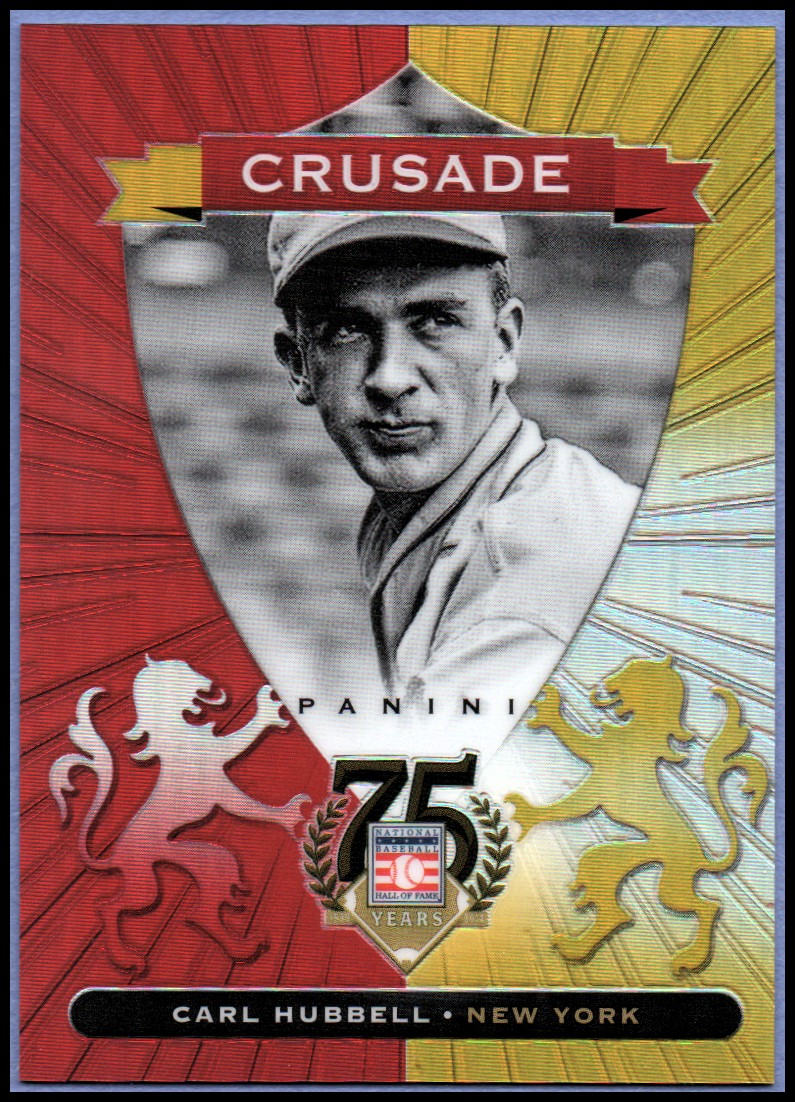 2014 Panini Hall of Fame Crusades Red #19 Carl Hubbell