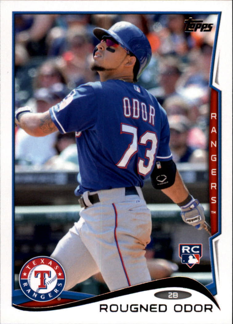 2021 Topps Rougned Odor #293 Texas Rangers Baseball Card