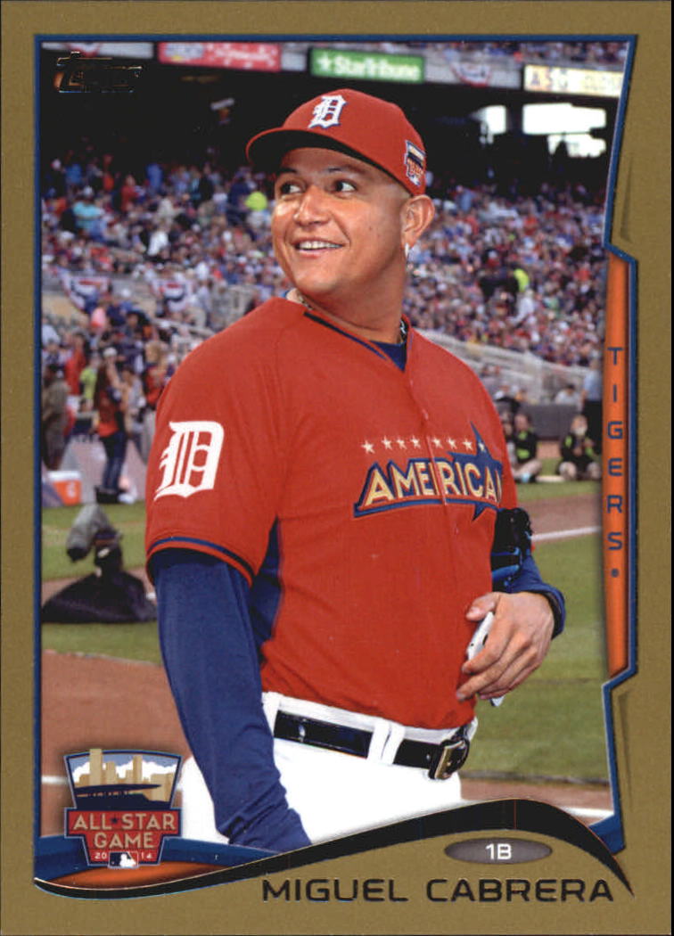 2014 Topps Update Gold #US53 Miguel Cabrera