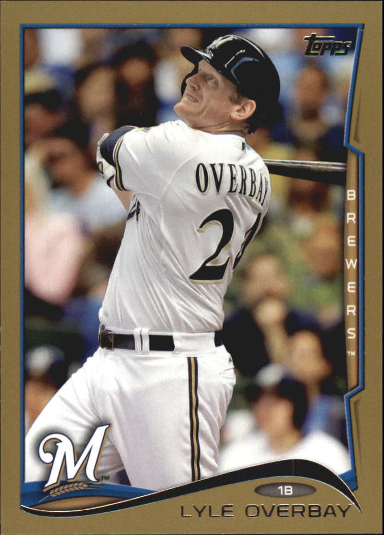 2014 Topps Update Gold #US123 Lyle Overbay