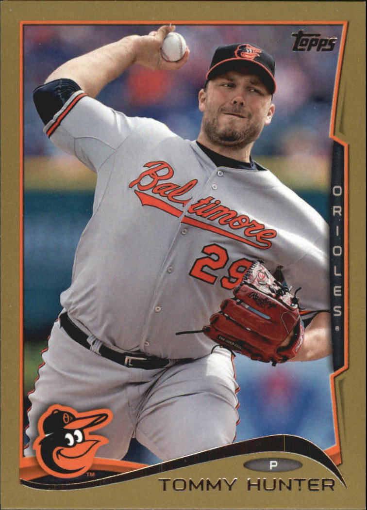 2014 Topps Update Gold #US235 Tommy Hunter
