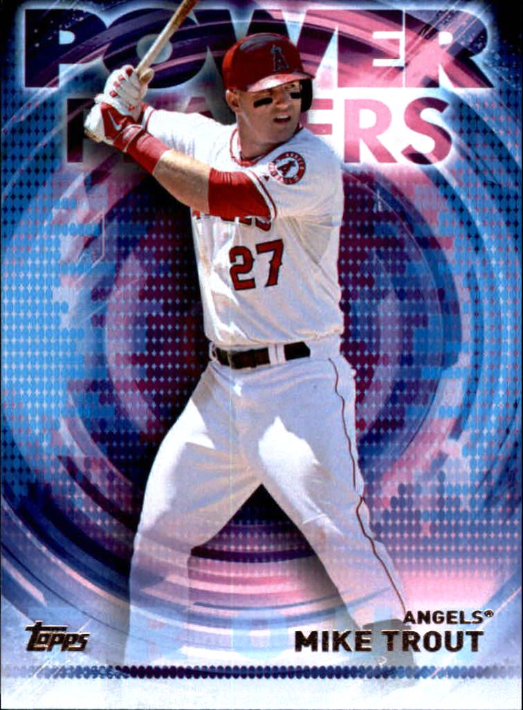 2014 Topps Update Power Players #PPAMTR Mike Trout