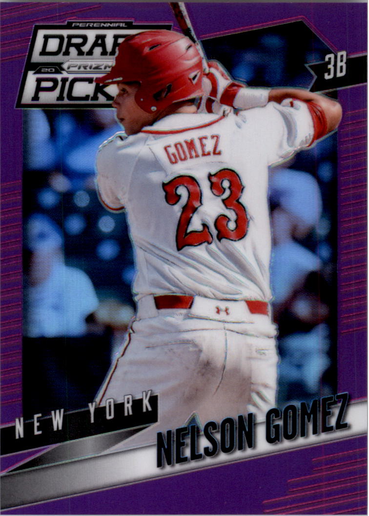 2014 Panini Prizm Perennial Draft Picks Prizms Purple #78 Nelson Gomez