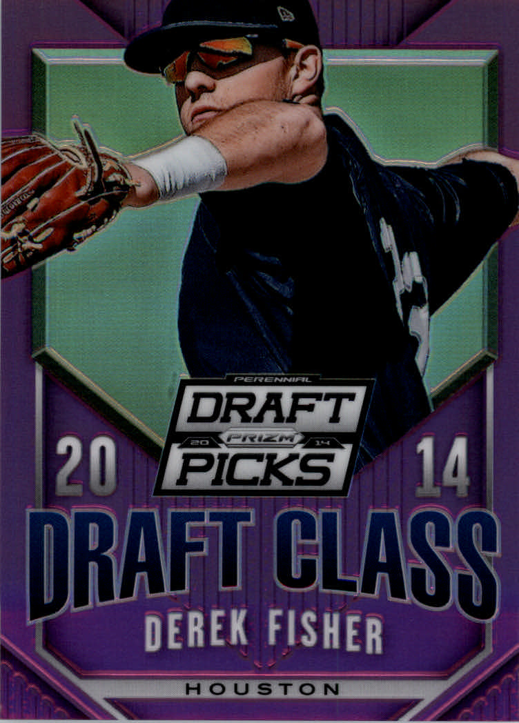 2014 Panini Prizm Perennial Draft Picks Draft Class Prizms Purple #35 Derek Fisher