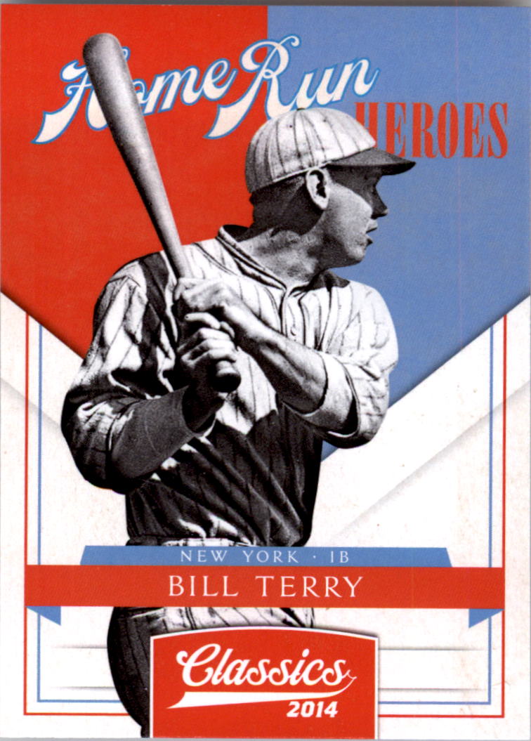 2014 Classics Home Run Heroes #4 Bill Terry