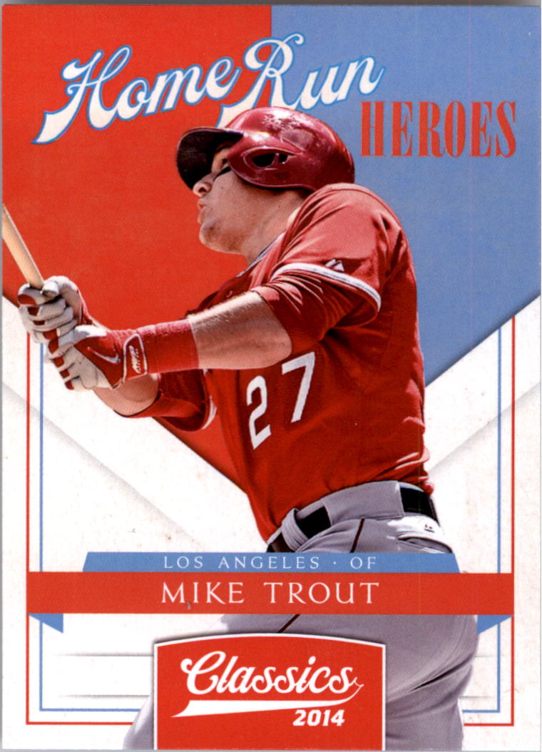 2014 Classics Home Run Heroes #15 Mike Trout