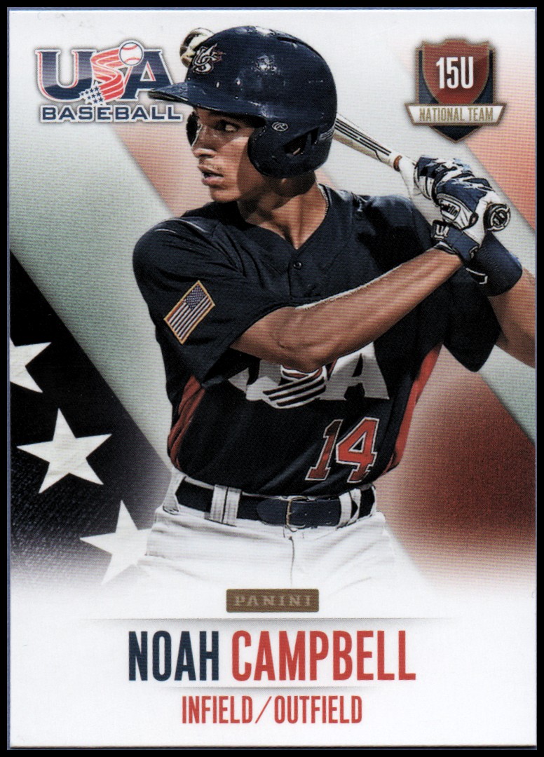 2014 USA Baseball #58 Noah Campbell