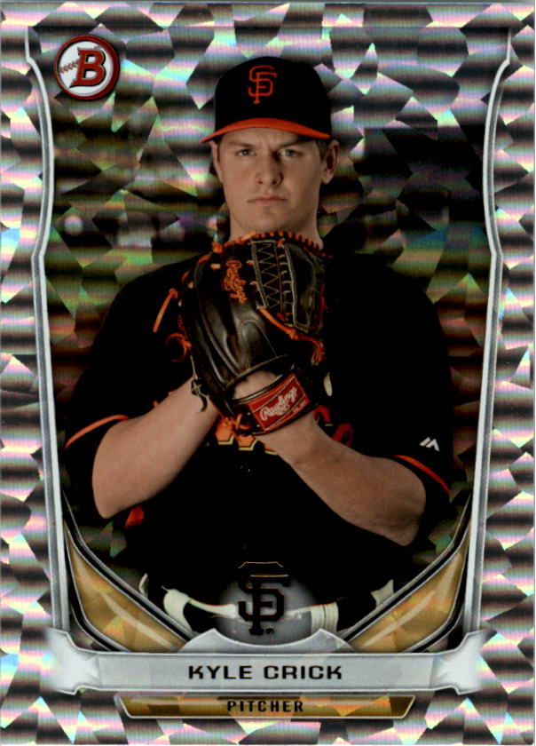2014 Bowman Draft Top Prospects Silver Ice #TP63 Kyle Crick