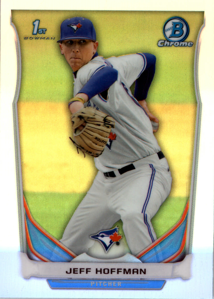 2014 Bowman Chrome Draft Refractors #CDP6 Jeff Hoffman