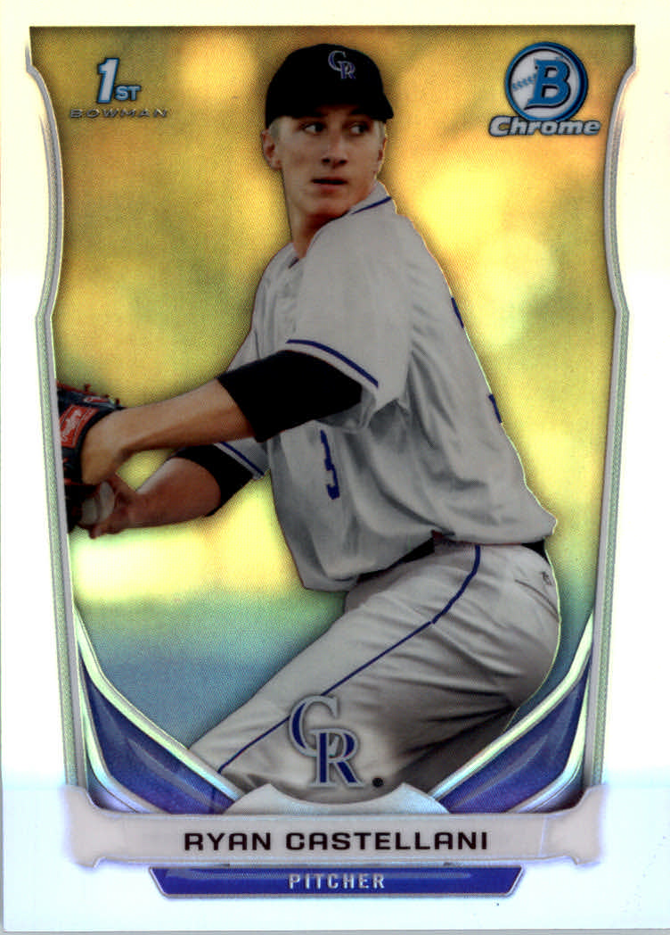 2014 Bowman Chrome Draft Refractors #CDP46 Ryan Castellani