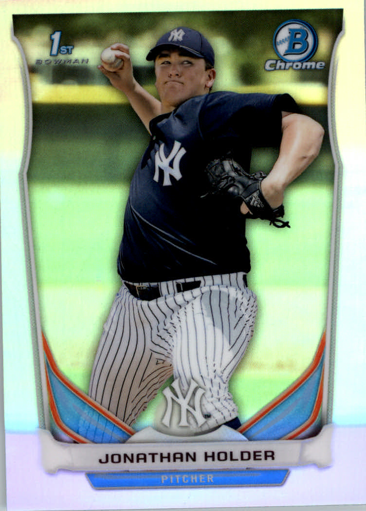 2014 Bowman Chrome Draft Refractors #CDP88 Jonathan Holder