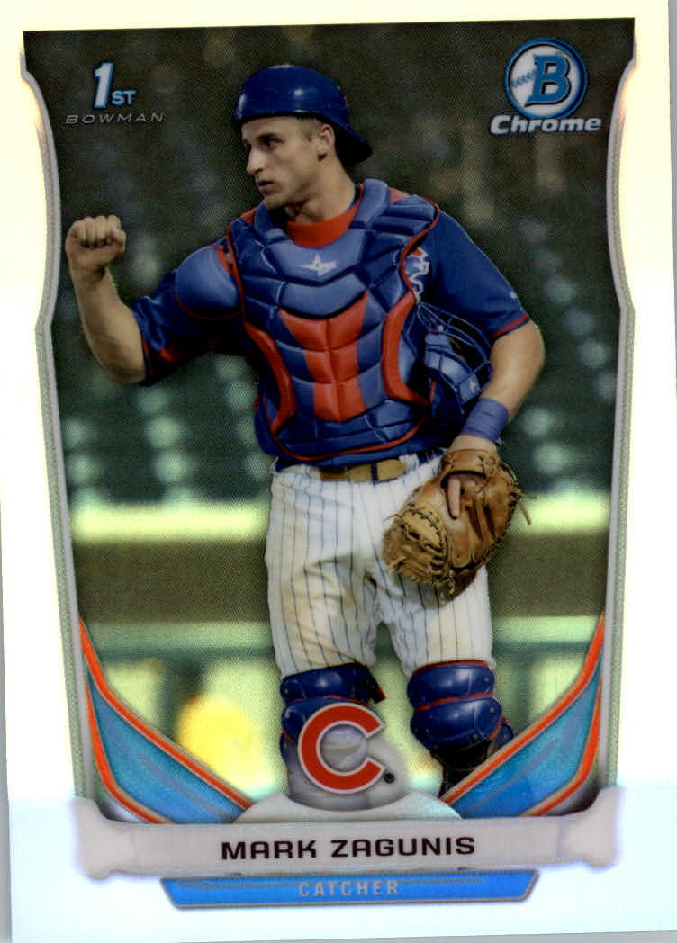 2014 Bowman Chrome Draft Refractors #CDP92 Mark Zagunis