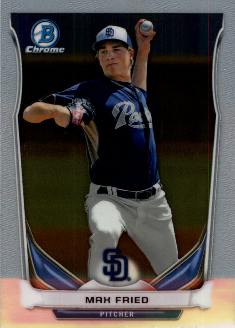 2014 Bowman Chrome Draft Top Prospects #CTP8 Max Fried