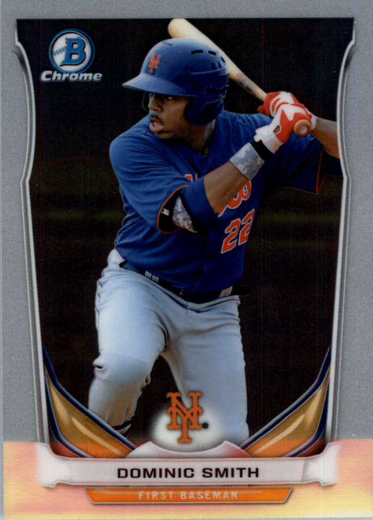 2014 Bowman Chrome Draft Top Prospects #CTP26 Dominic Smith