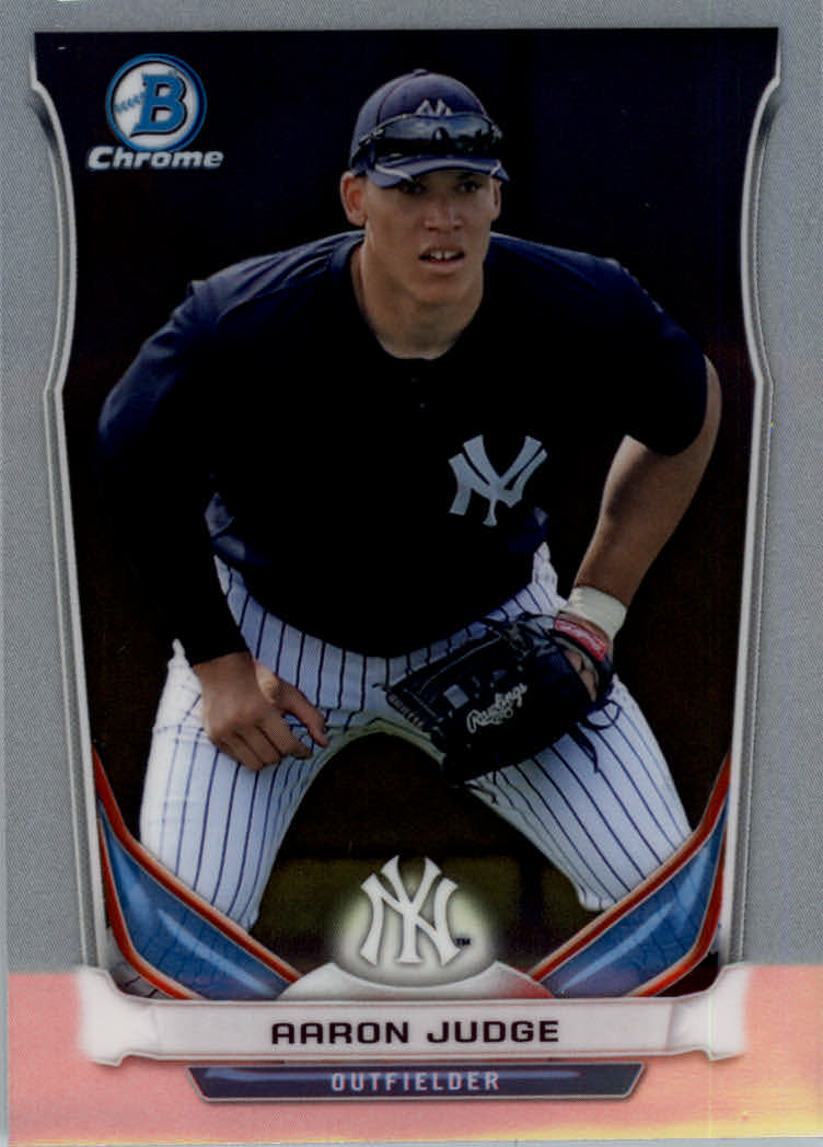 Aaron Judge Rookie Card 2014 Bowman Chrome Top Prospects # CTP-39 Yankees