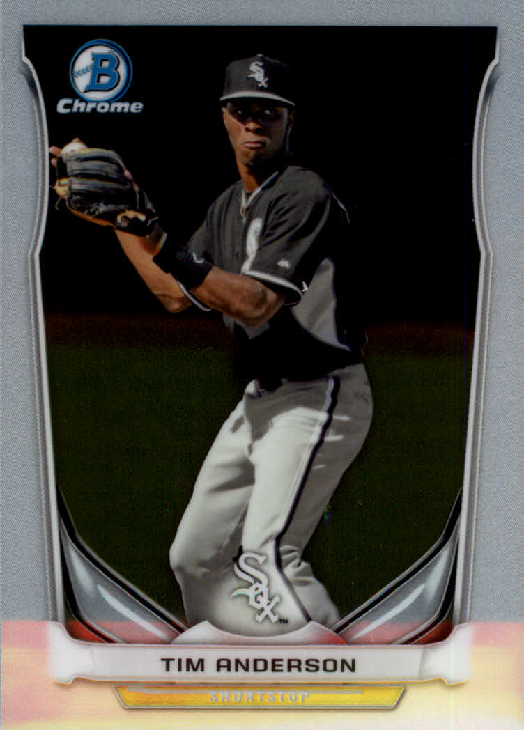 2014 Bowman Chrome Draft Top Prospects #CTP47 Tim Anderson