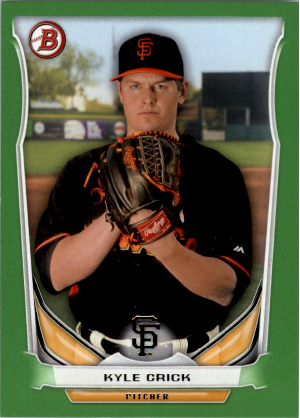 2014 Bowman Draft Top Prospects Green #TP63 Kyle Crick