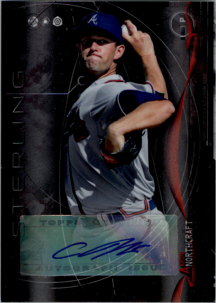 2014 Bowman Sterling Prospect Autographs #BSPAAN Aaron Northcraft