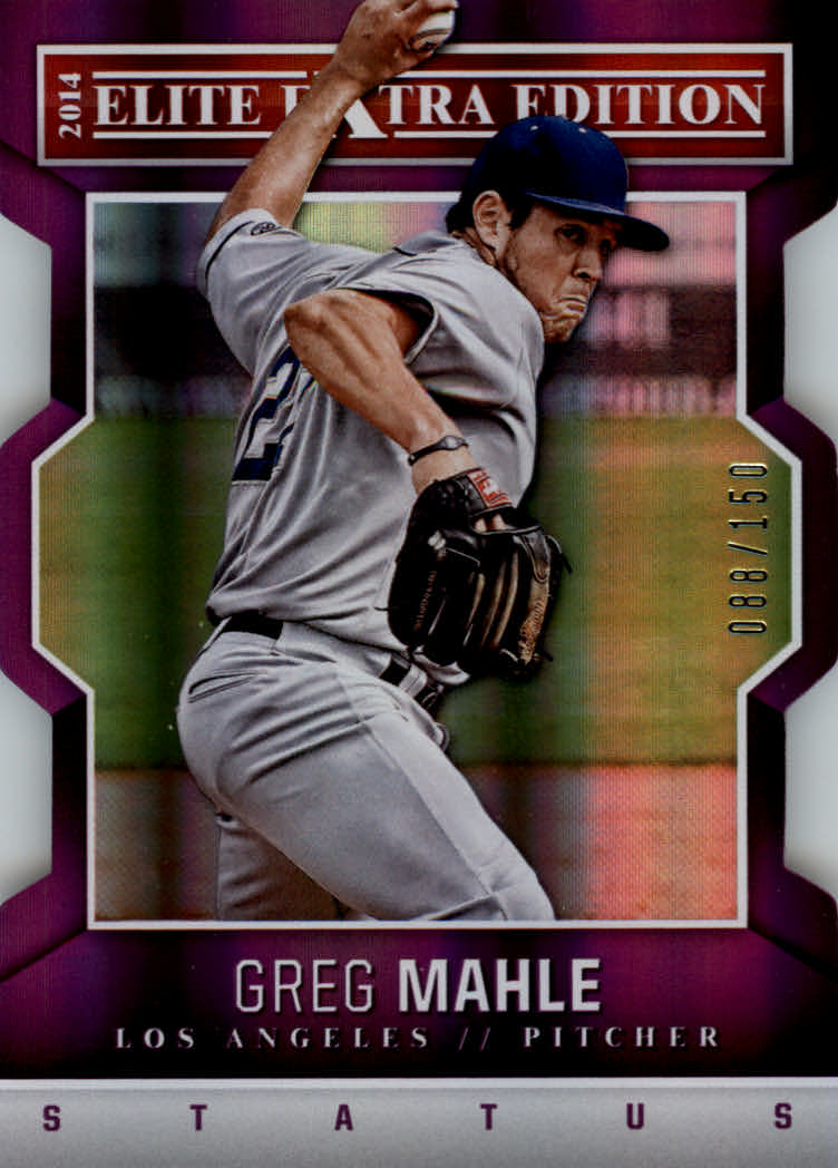 2014 Elite Extra Edition Status Purple #45 Greg Mahle