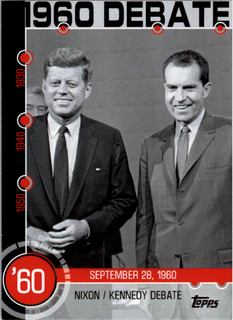 2015 Topps Baseball History #4A Nixon-Kennedy Debate