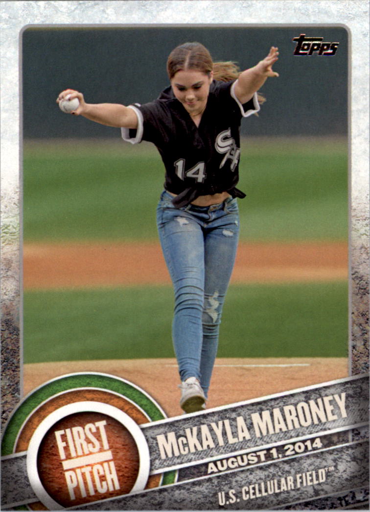 2015 Topps First Pitch #FP03 McKayla Maroney