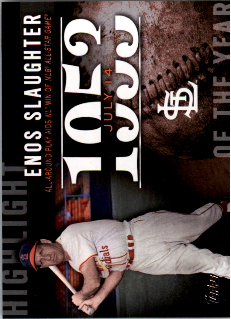 2015 Topps Highlight of the Year #H9 Enos Slaughter