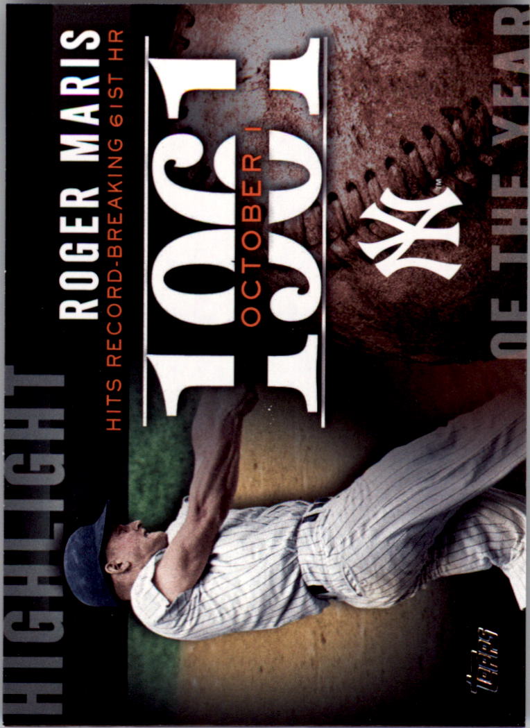 2015 Topps Highlight of the Year #H12 Roger Maris