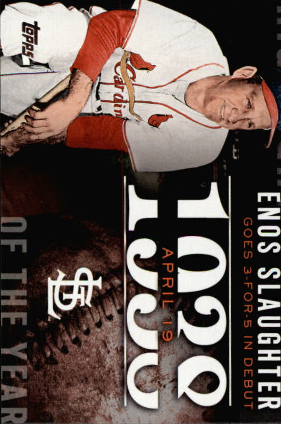 2015 Topps Highlight of the Year #H36 Enos Slaughter