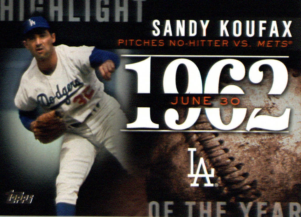 2015 Topps Highlight of the Year #H46 Sandy Koufax