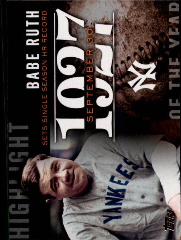 2015 Topps Highlight of the Year Baseball Card Pick (Inserts)