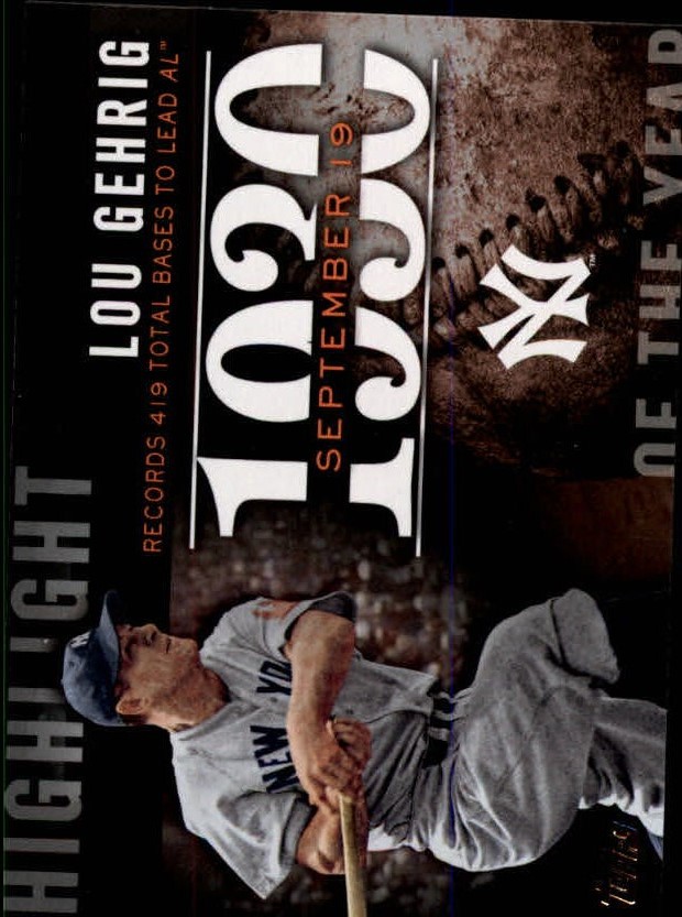 2015 Topps Highlight of the Year Baseball Card Pick (Inserts)