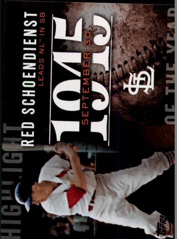 2015 Topps Highlight of the Year Baseball Card Pick (Inserts)