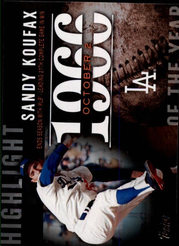 2015 Topps Highlight of the Year Baseball Card Pick (Inserts)