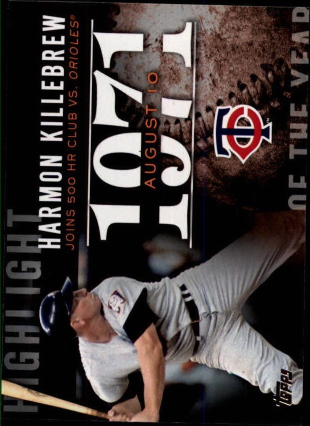 2015 Topps Highlight of the Year Baseball Card Pick (Inserts)