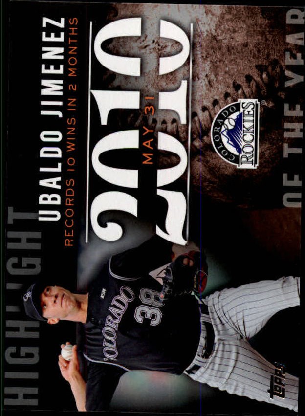 2015 Topps Highlight of the Year Baseball Card Pick (Inserts)